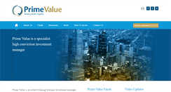 Desktop Screenshot of primevalue.com.au